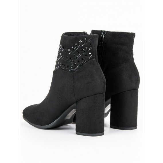 Elegantné čierne topánky K1807309NE