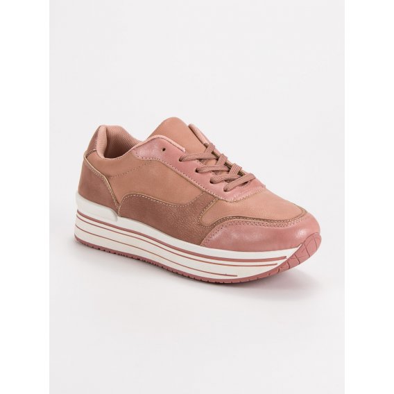 Ružové športové topánky
