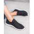 Čierna textilná obuv