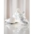 Bielo-strieborné sneakersy