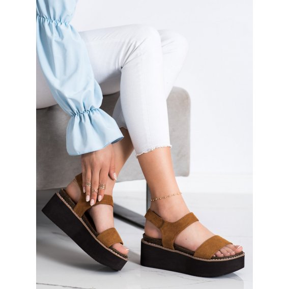 Sandálky na platforme Fashion
