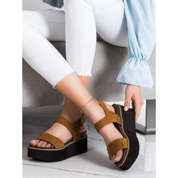 Sandálky na platforme Fashion