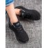 Ľahké čierne športové topánky